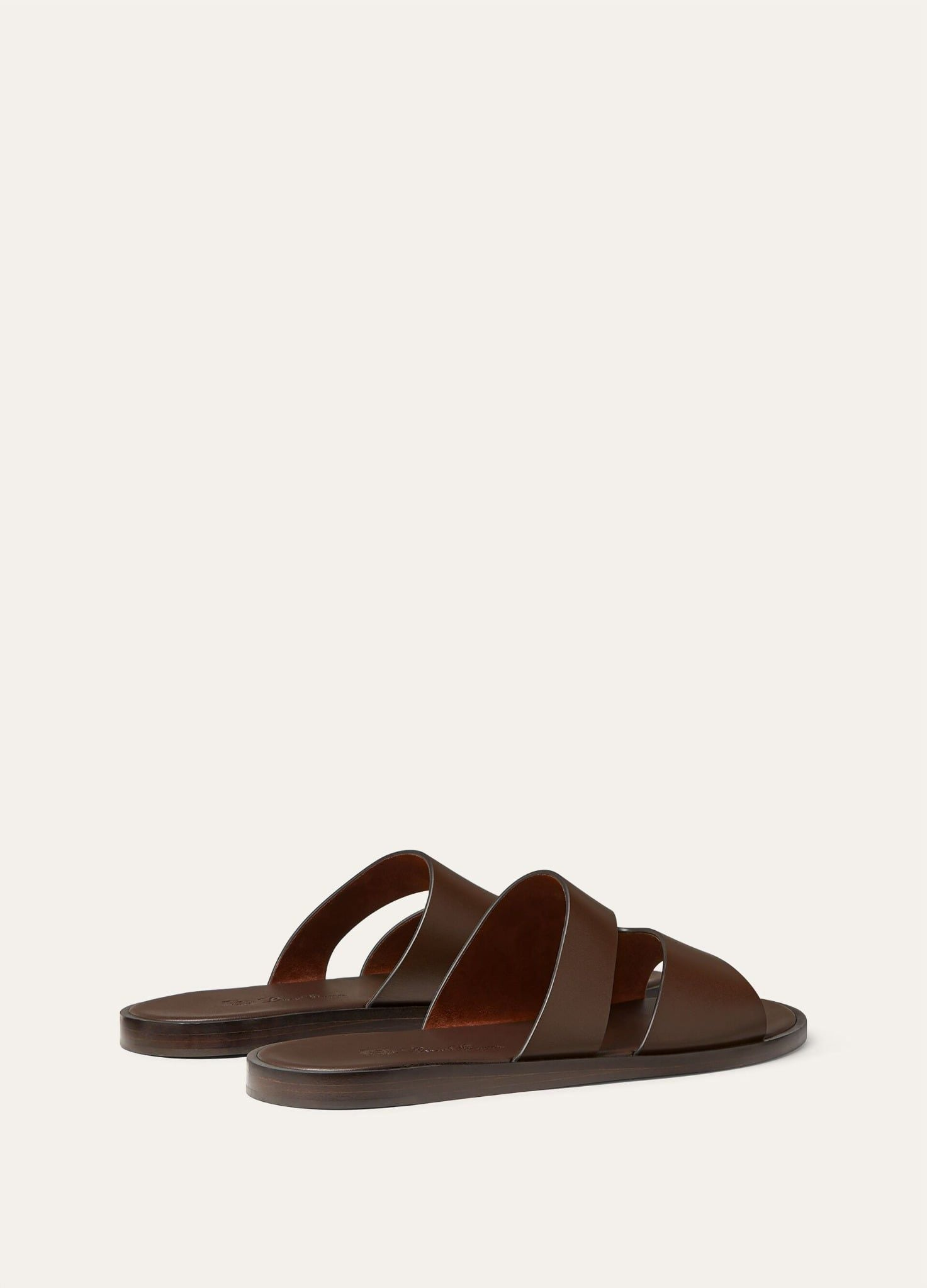 Dép Loro Piana Pilat Plain Walk Sandal 'Moka' FAP1185-H0JF - Ảnh 3