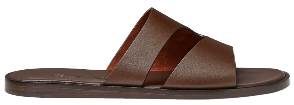Dép Loro Piana Pilat Plain Walk Sandal 'Moka' FAP1185-H0JF