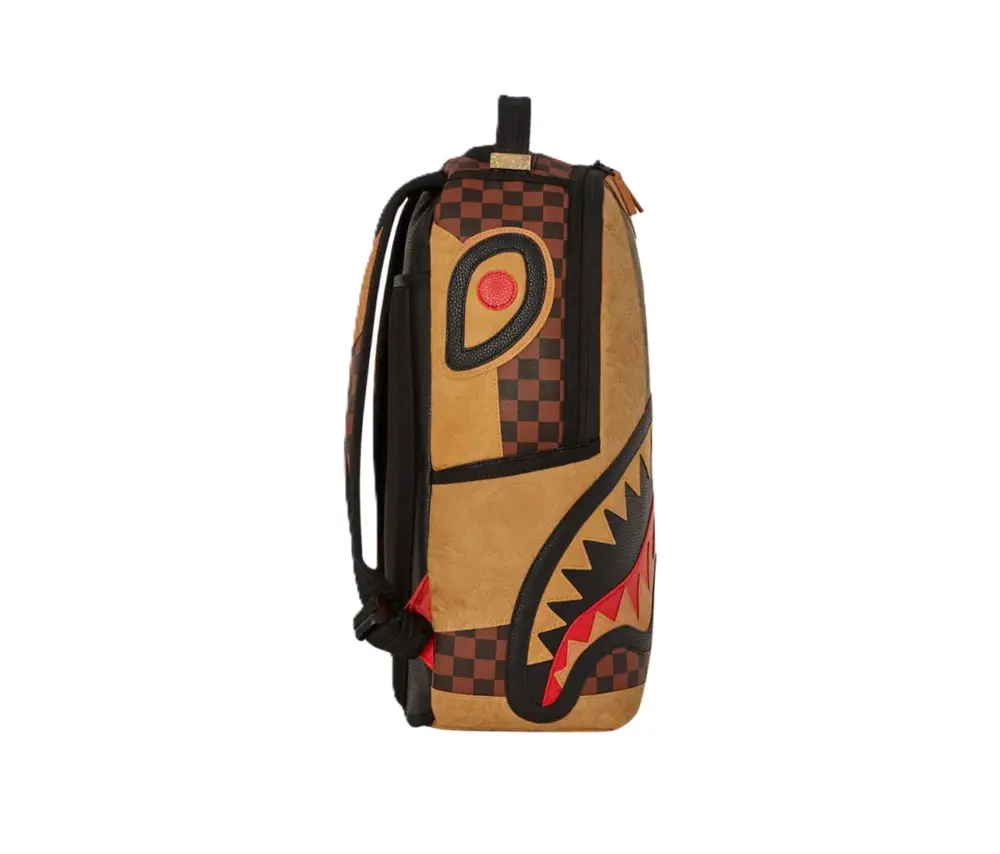 Alternative view of Balo Sprayground Shark Mouth ‘Brown Gold’ W1045723