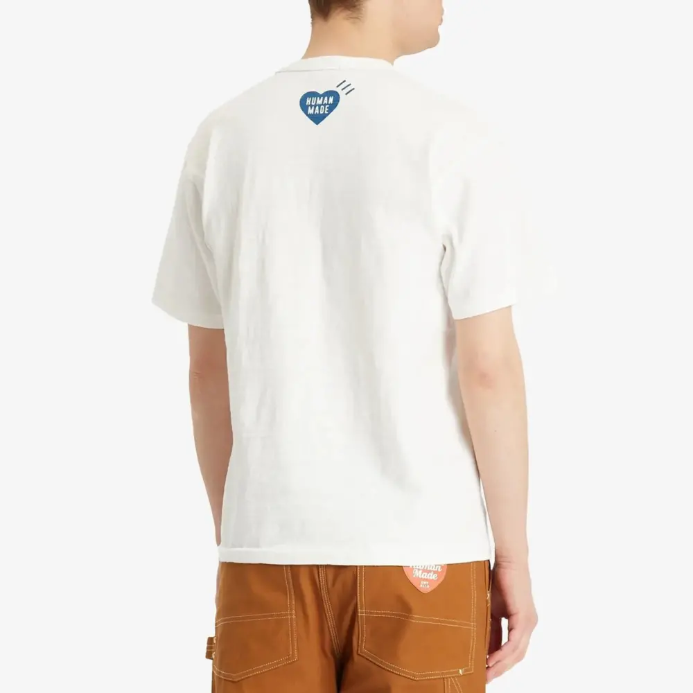 Áo Human Made Graphic T-Shirt 'White' HM29TE010 - Ảnh 4