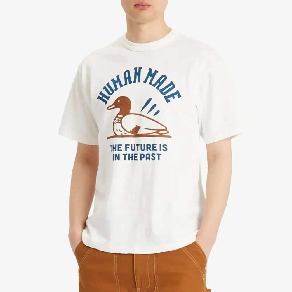 Áo Human Made Graphic T-Shirt 'White' HM29TE010 - Ảnh 3