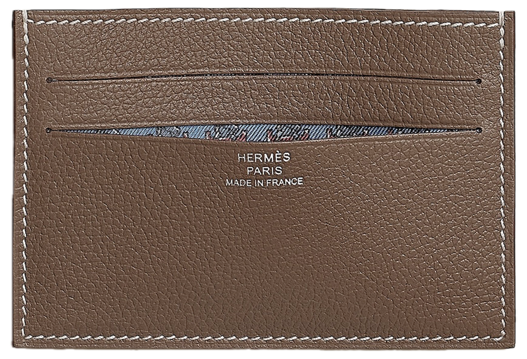 Ví Hermes Citizen Twill Card Holder 'Étoupe' H084439CAAD
