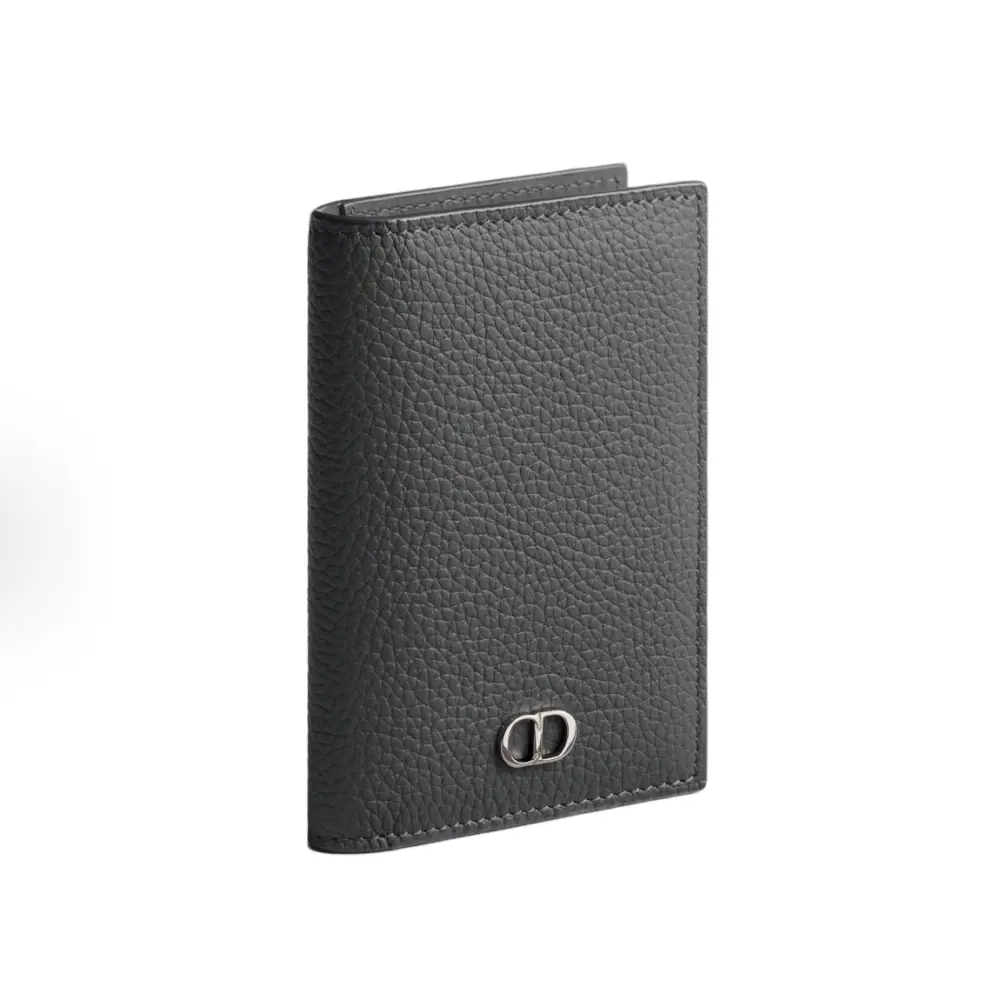 Ví Dior CD Icon Wallet 'Black' 2ICCH207IDC-H08G - Ảnh 3