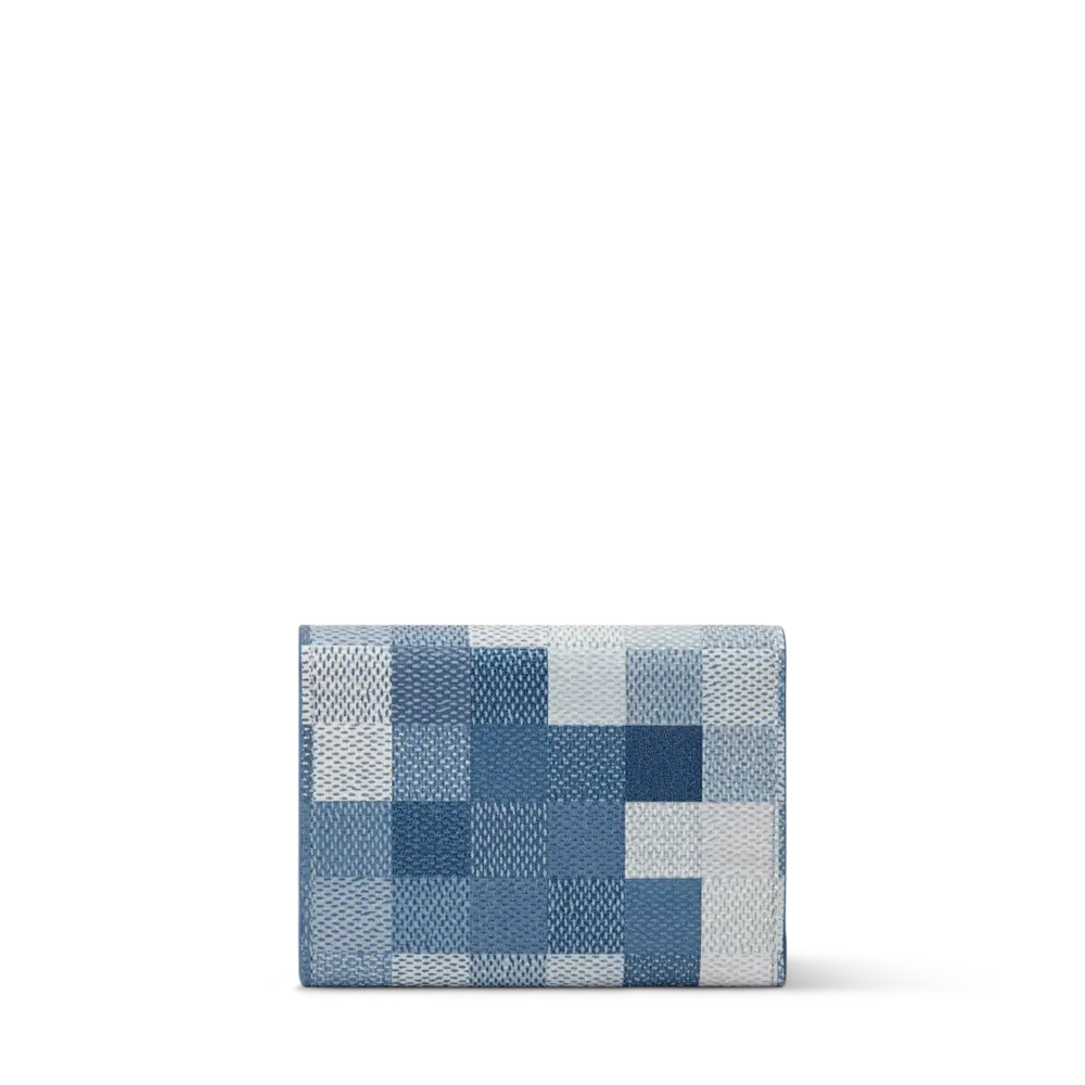 Ví Louis Vuitton Enveloppe Carte de Visite 'Blue' M2A103 - Ảnh 4