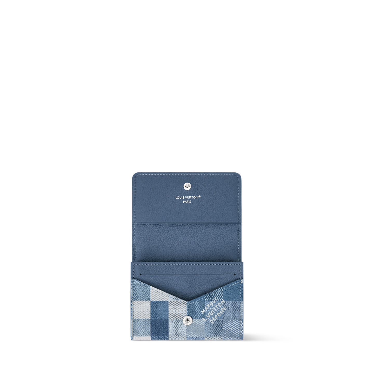 Ví Louis Vuitton Enveloppe Carte de Visite 'Blue' M2A103 - Ảnh 3