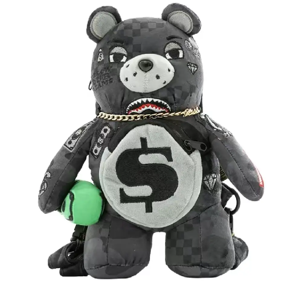 Balo Sprayground Plush Toy Caro 'Black' W0827001