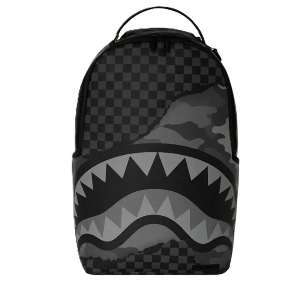 Balo Sprayground Shark Mouth Checkerboard ‘Black’ W1045704