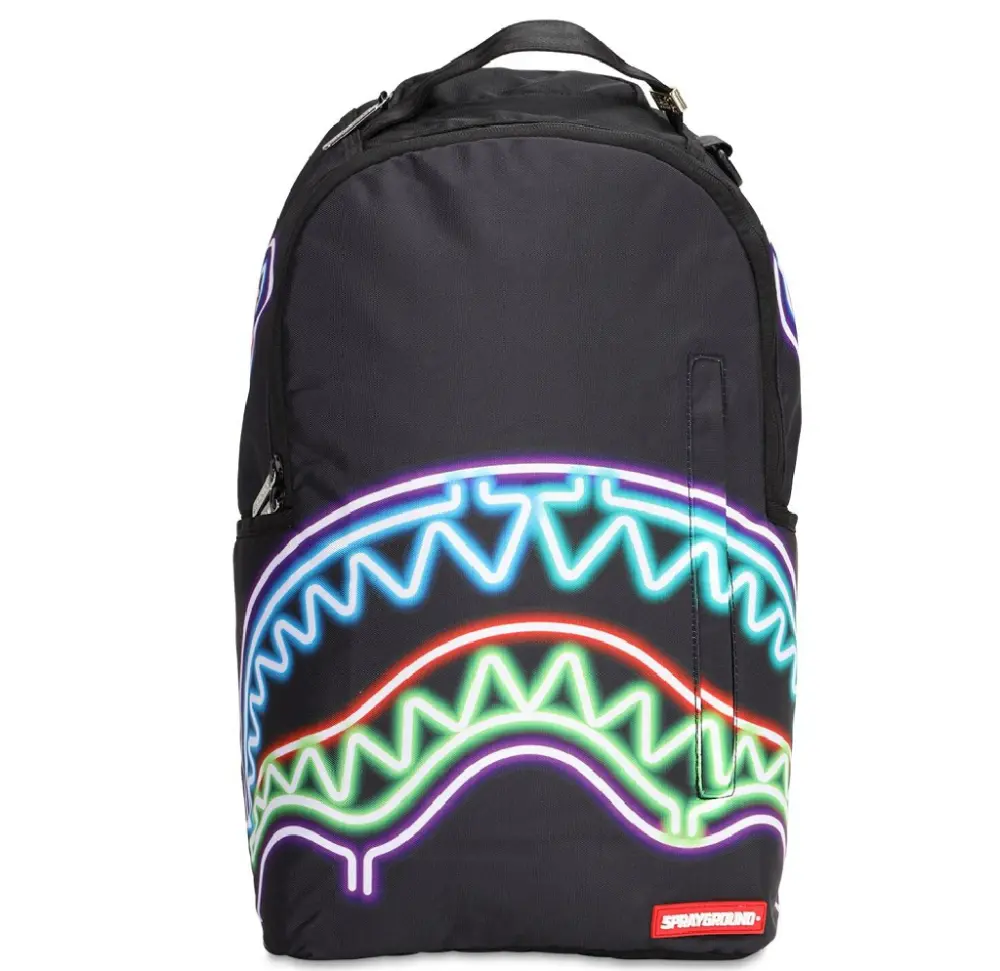 Balo Sprayground Neon Shark