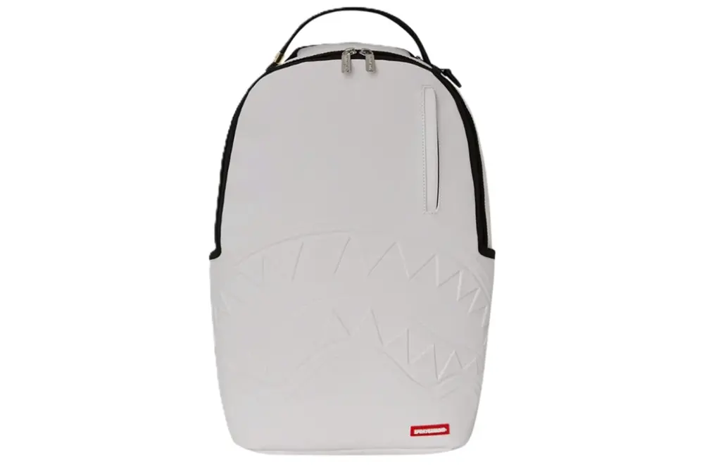 Balo Sprayground Shark Mouth Embossed ‘White’ W1115720
