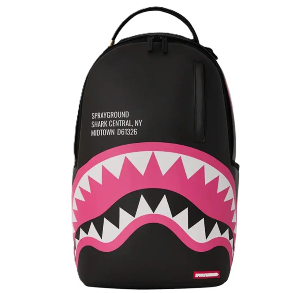Balo Sprayground Shark Mouth ‘Black Pink’ W1035718
