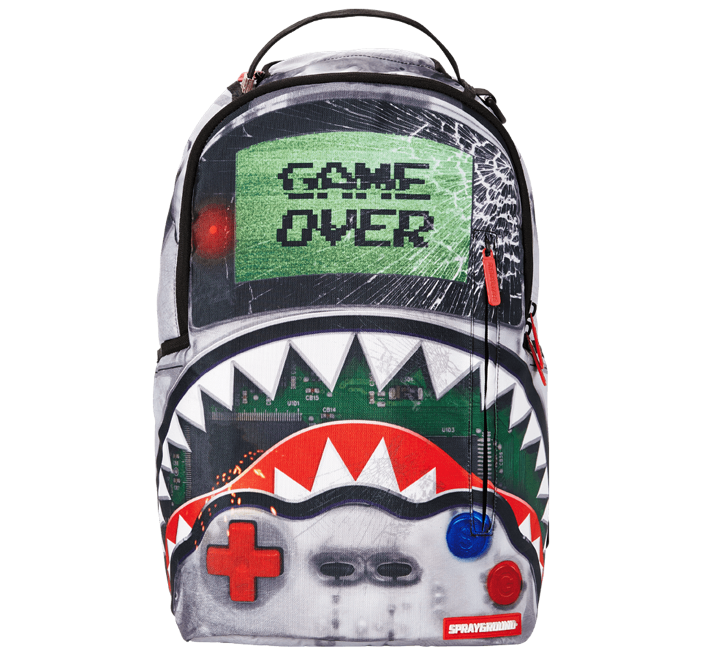 Balo Sprayground Game Over Shark Backpack