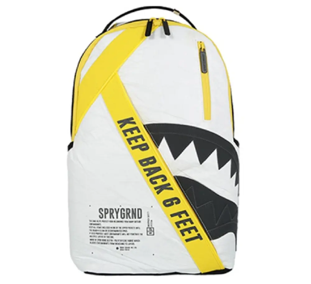 Balo Sprayground Attack Series SG 'White Yellow' W0715711