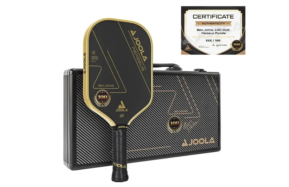 Vợt Pickleball Joola Ben Johns Perseus 'Gold Edition' 16mm - Ảnh 3