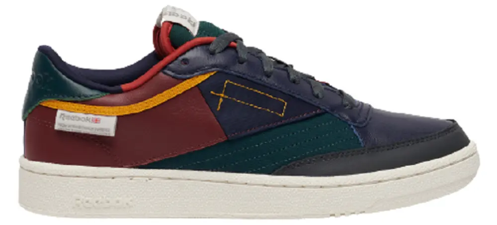 Giày Reebok Club C 85 'Vector Navy Forest Green Rich Red' FY7499