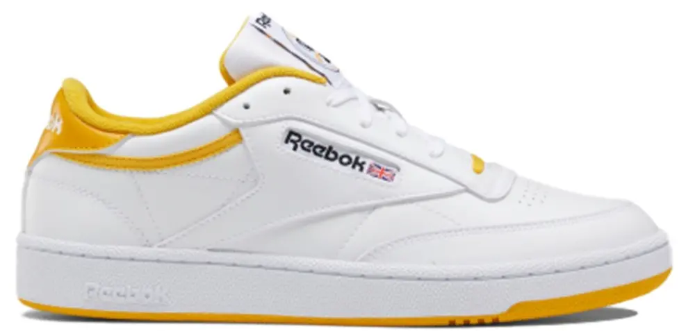 Giày Reebok Club C 85 35th Anniversary 'White Fierce Gold' FX3373