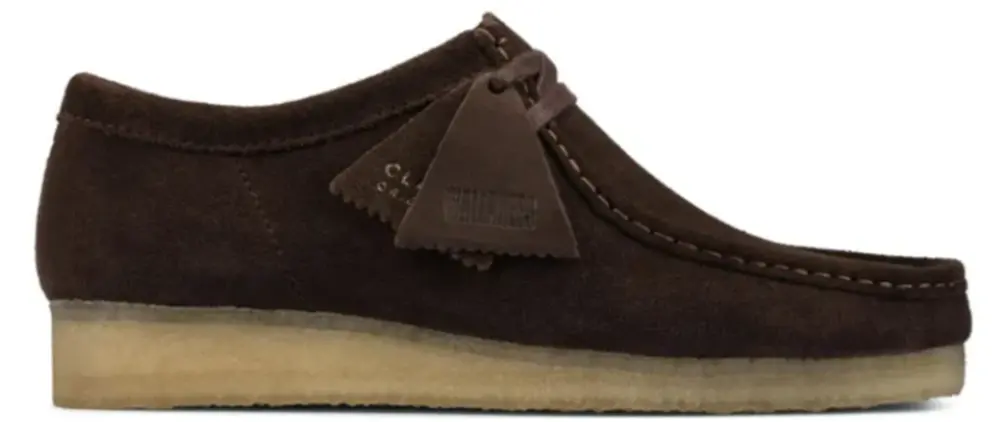 Giày Clarks Wallabee 'Dark Brown' 26156606