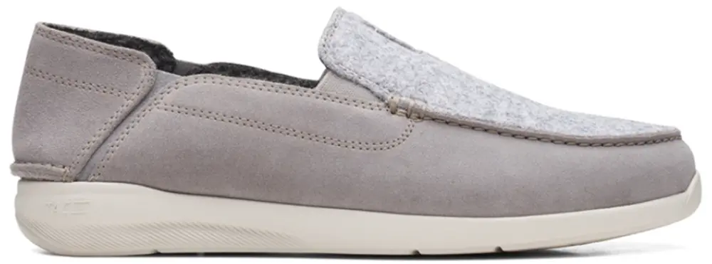 Giày Clarks Gorwin Step 'Grey Suede' 261686467