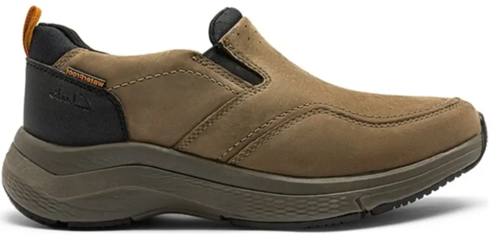 Giày Clarks Cow Leather Slip-On 'Dark Brown' 261683067