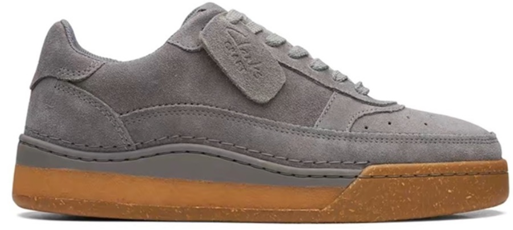 Giày Clarks Two-Layer Cowhide 'Grey' 261685567