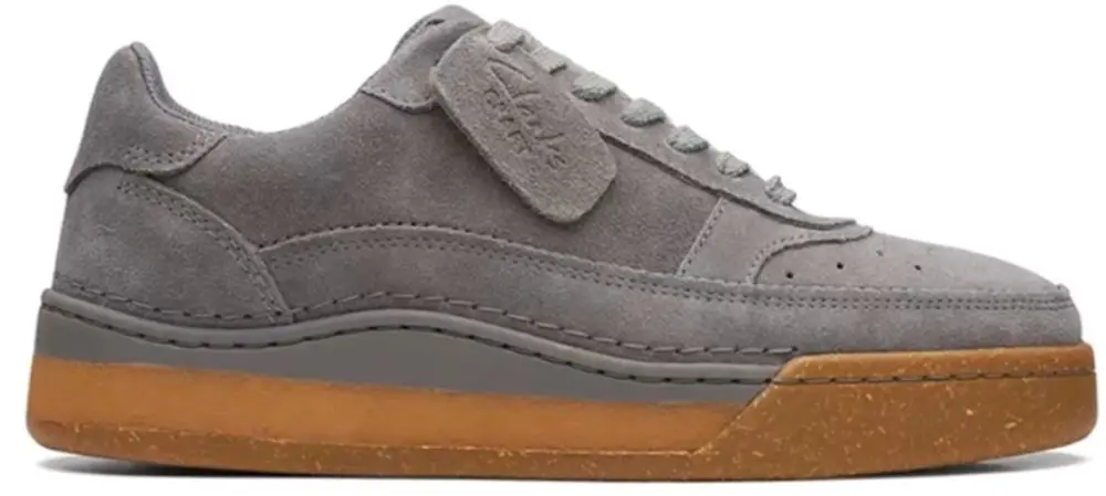 Giày Clarks Two-Layer Cowhide 'Grey' 261685567