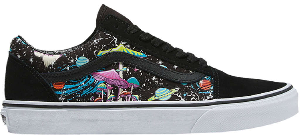 Giày Vans Old Skool 'Glow In The Dark - Psychedelic Space' VN0007NTBP9