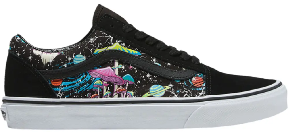 Giày Vans Old Skool 'Glow In The Dark - Psychedelic Space' VN0007NTBP9