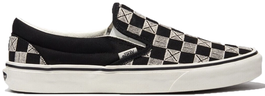 Giày Vans Stitch Checkerboard Slip-on ‘Black’ VN000BVZCJJ