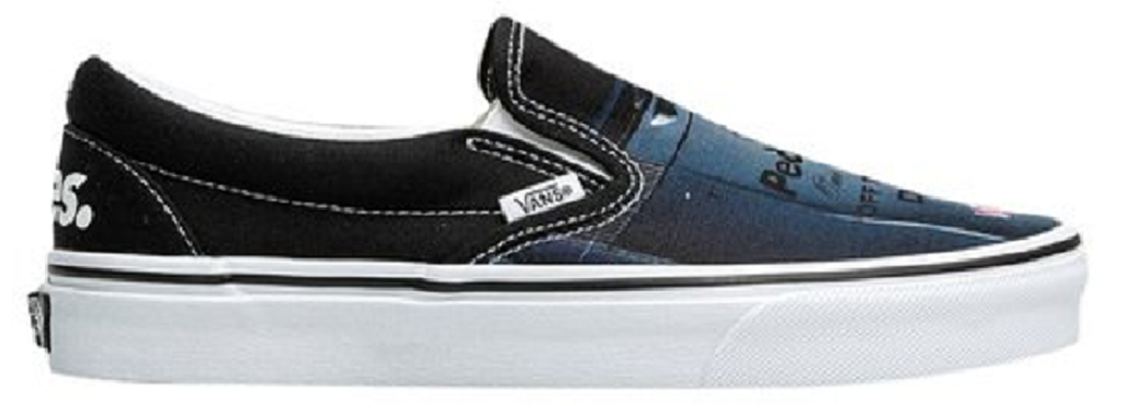 Giày Vans Peaches One Universe x Classic Slip-On 'Black' VN0A5JLXBPB