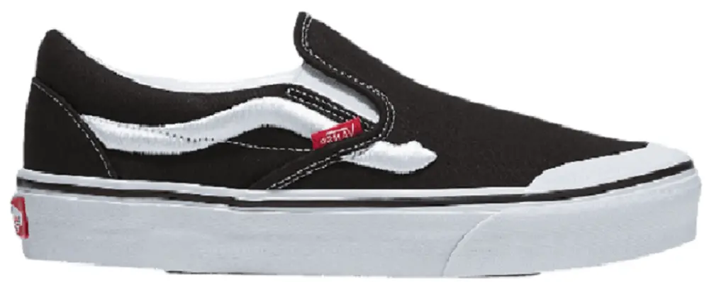 Giày Vans Classic Slip-On 138 'Sidestripe Black' VN000BW36BT