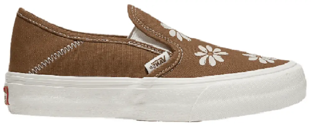 Giày Vans Floral Slip-on VR3 SF 'Brown' VN0A4BX8BRO