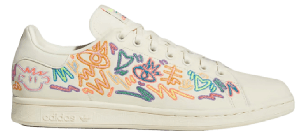 Giày Adidas Stan Smith Pride 'Cream White' GX6394