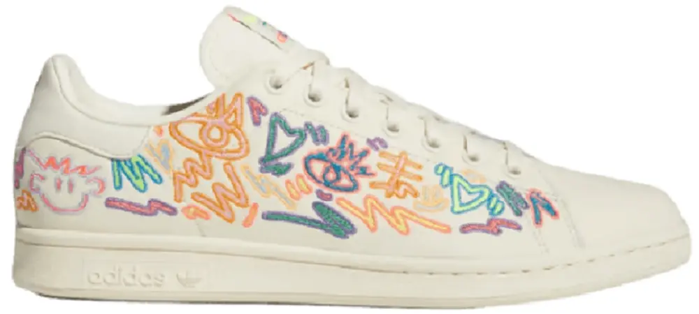 Giày Adidas Stan Smith Pride 'Cream White' GX6394
