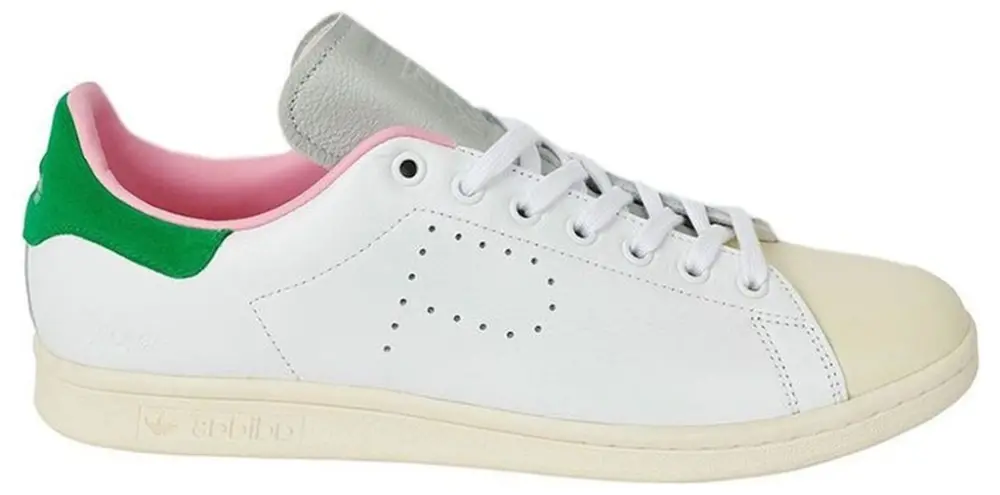 Giày Adidas Palace x Stan Smith 'White Green Pink' FW9200