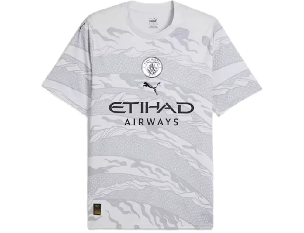 Áo Puma Manchester City Year of the Dragon Jersey 'Silver Mist-Gray Fog' 778516-20