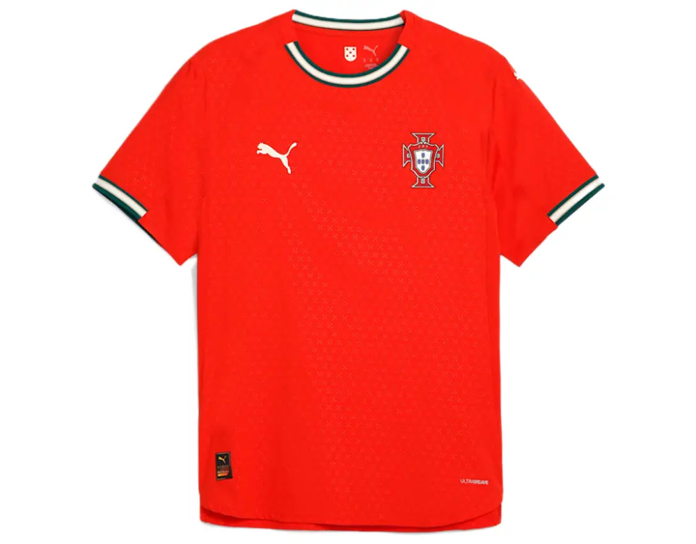 Áo Puma Portugal 2025 Authentic Home Jersey ‘Red’ 780766-01