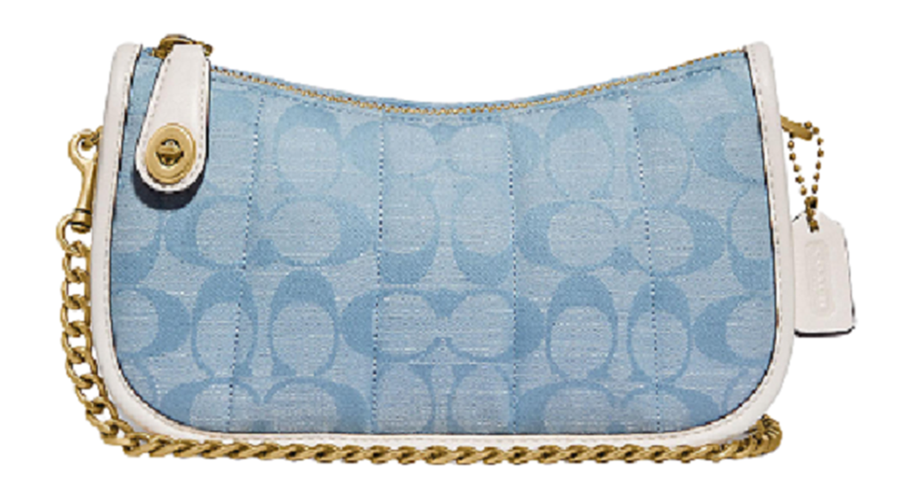 Túi Coach Swinger 20 In Signature Chambray With Quilting C5016 B4SUX