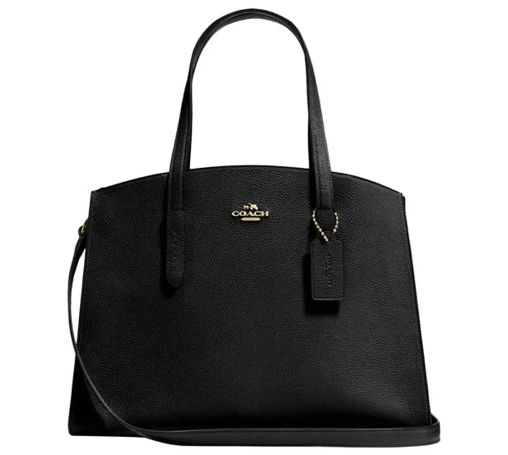 Túi Coach Charlie Carryall Black 25137 LIBLK