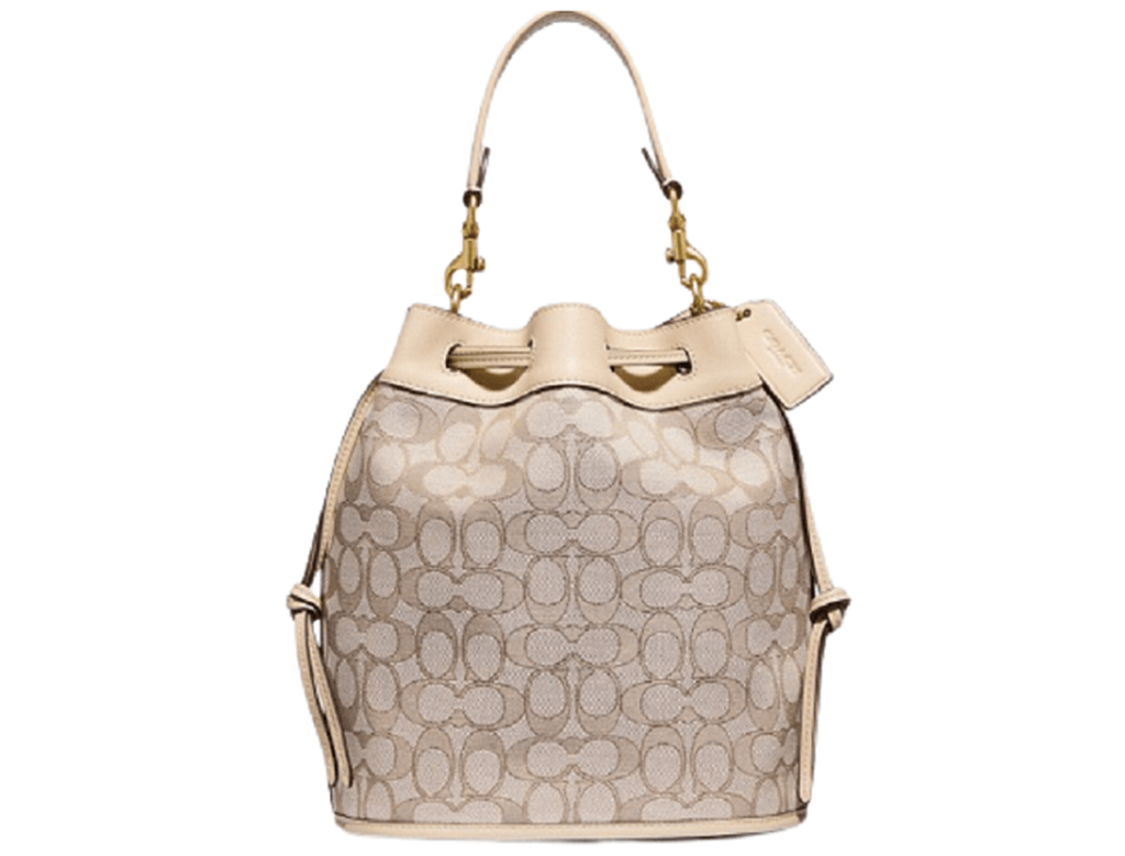 Túi Coach Field Bucket Bag Canvas 'Beige' C3853 B4SHG