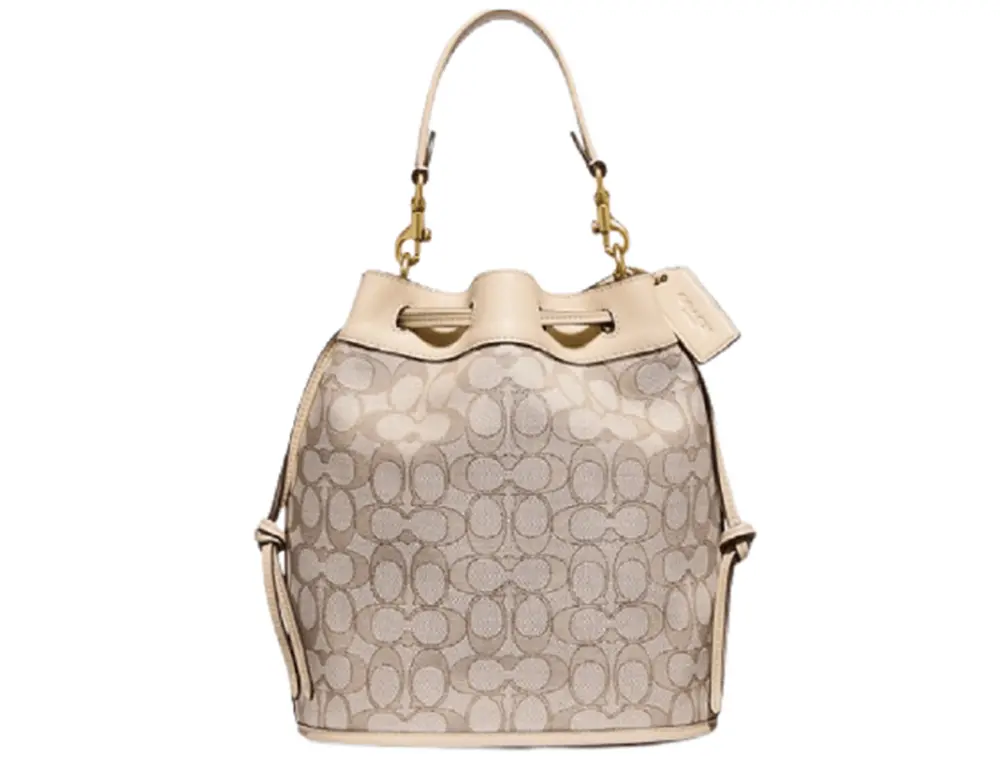 Túi Coach Field Bucket Bag Canvas 'Beige' C3853 B4SHG