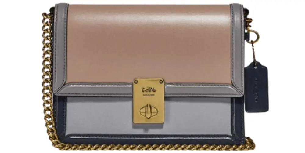 Túi Coach Hutton Shoulder Bag In Color Block 89070 B4SBG