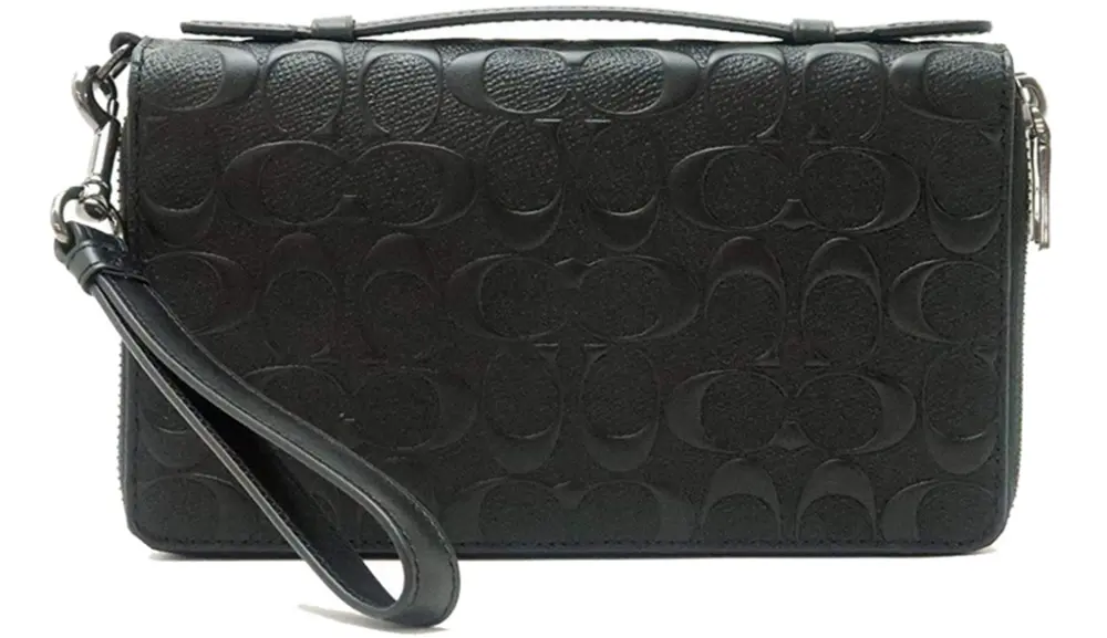 Túi Coach Double Zip Travel Organizer ‘Black’ F67637-QBBK