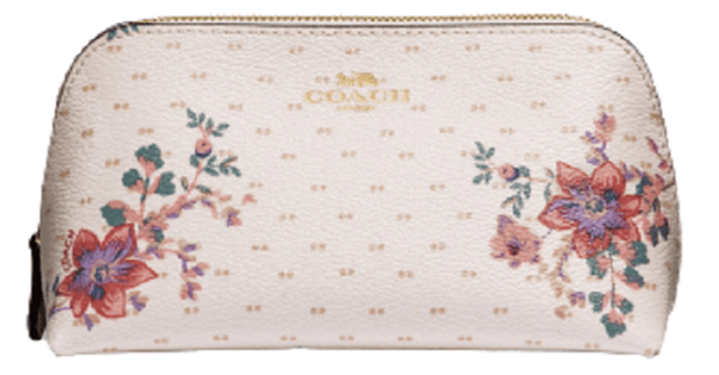 Túi Coach Cosmetic Case 17 With Mini Magnolia Bouquet Print F32067