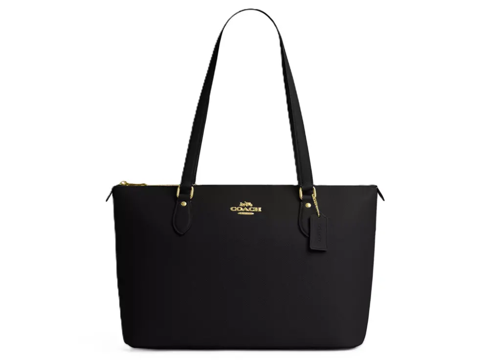 Túi Coach Gallery Tote Bag ‘Black’ CV402-IMBLK