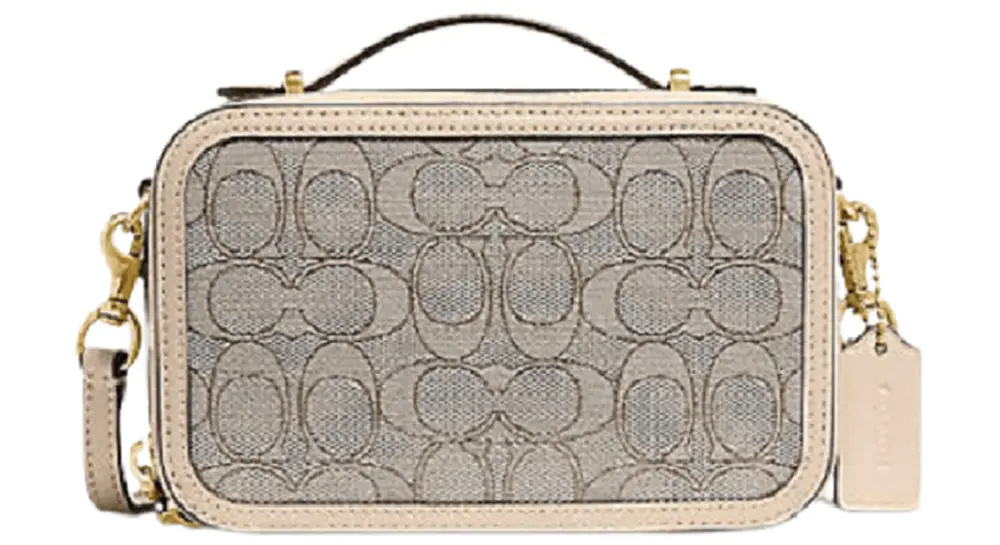 Túi Coach Alie Belt Bag In Signature Jaccquard 4813 B4SHG