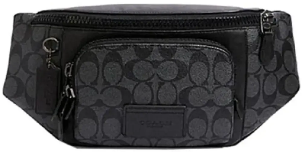 Túi Coach Track Belt ‘Black’ C3765-QBMI5