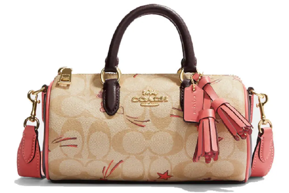 Túi Coach Lacey Crossbody Heart Star Print 'Light Khaki' CK562