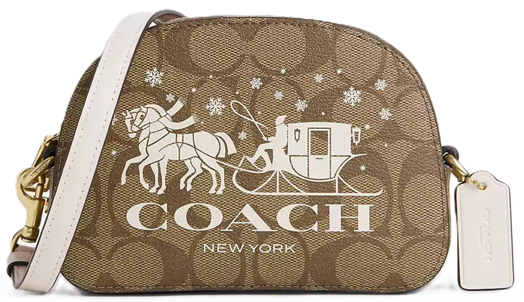 Túi Coach Mini Serena Satchel ‘Horse Sleigh’ CN708-IMDJ8