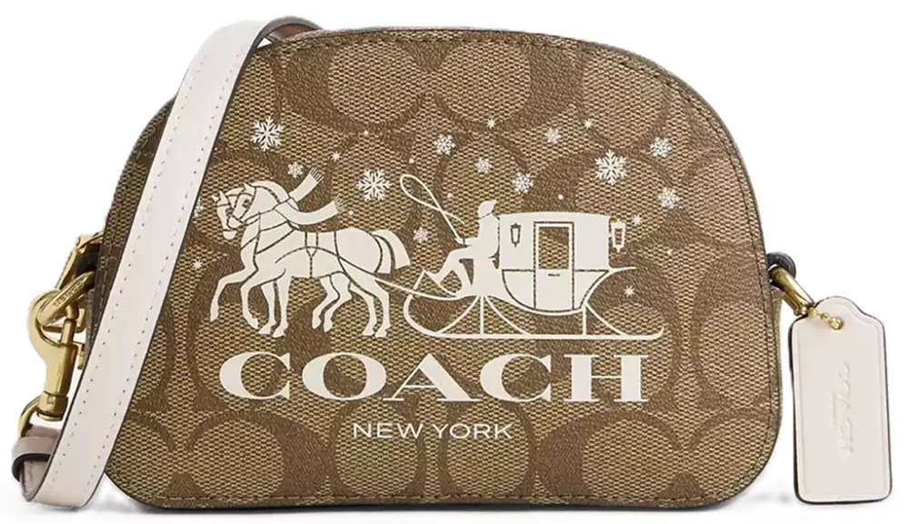 Túi Coach Mini Serena Satchel ‘Horse Sleigh’ CN708-IMDJ8