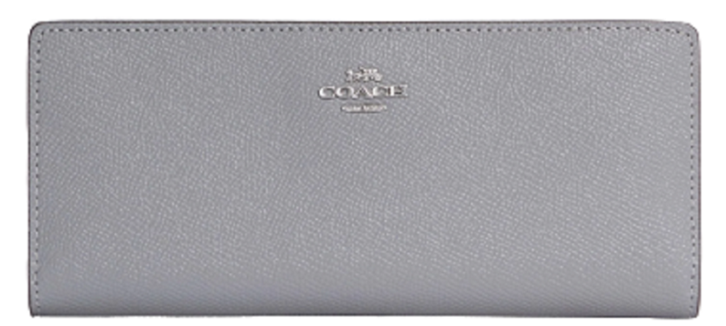 Túi Coach Slim Wallet Granite C3440-SVE7