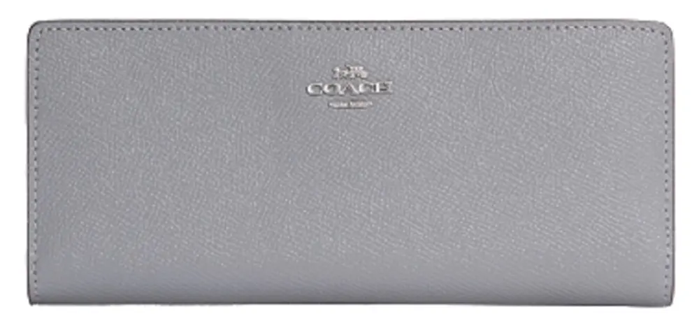 Túi Coach Slim Wallet Granite C3440-SVE7